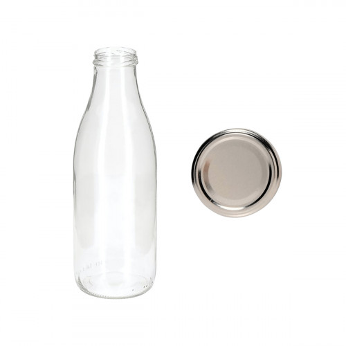 12 bouteilles Jus de fruits 75cl avec capsules TO 48 et carton d'expédition