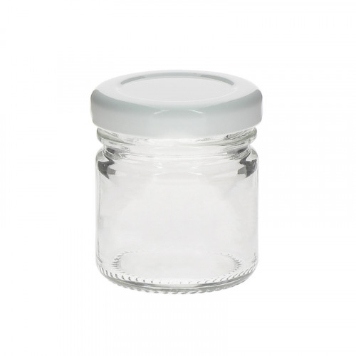 48 pots verre 40g (41ml) avec couvercles TO 43 48 pots verre 40g (41ml) avec couvercles TO 43