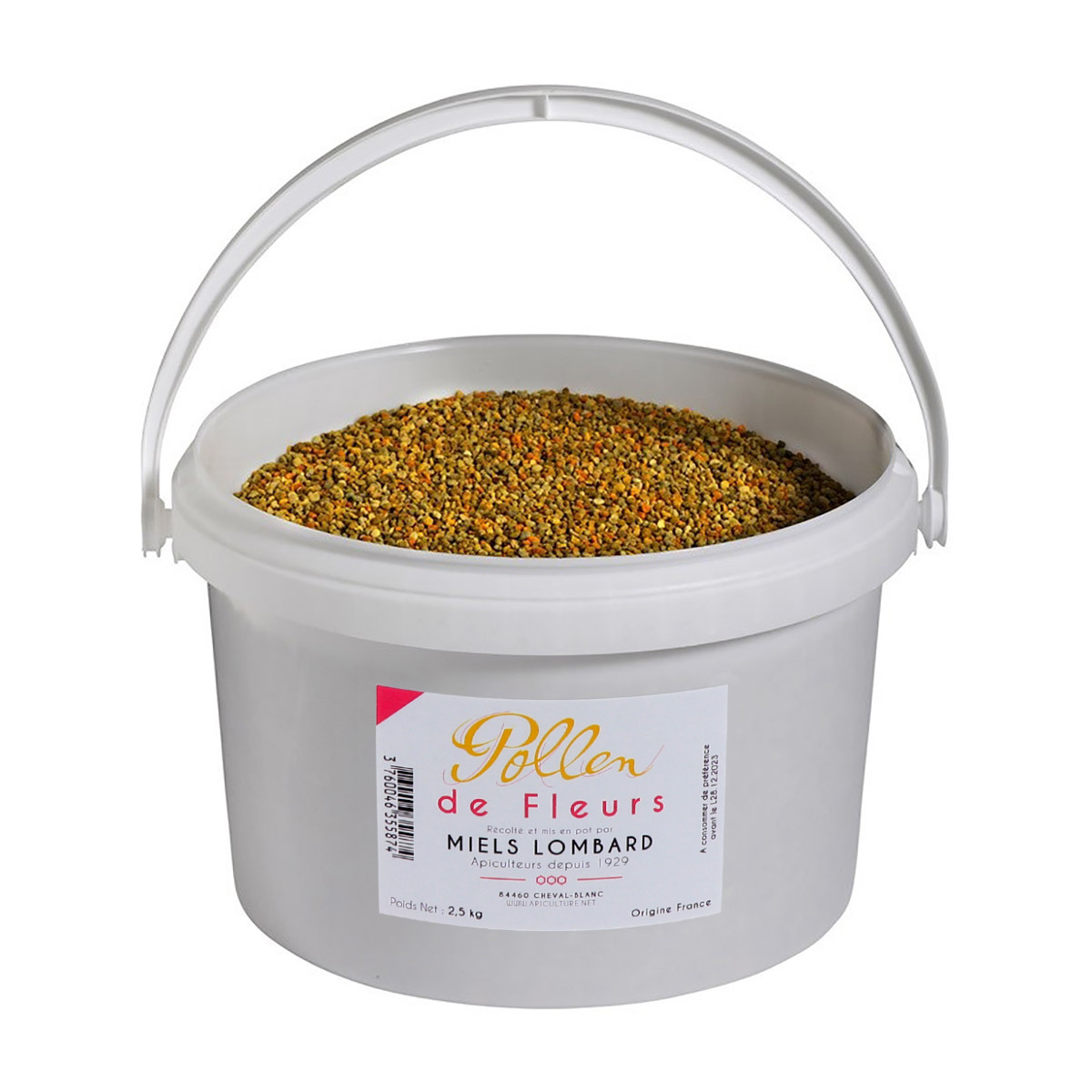 Pollen de Fleurs Bio 250G, Italie, Qualité Supérieure