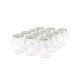 6 pots verre Orcio 500g (370 ml) TO 63 avec couvercles