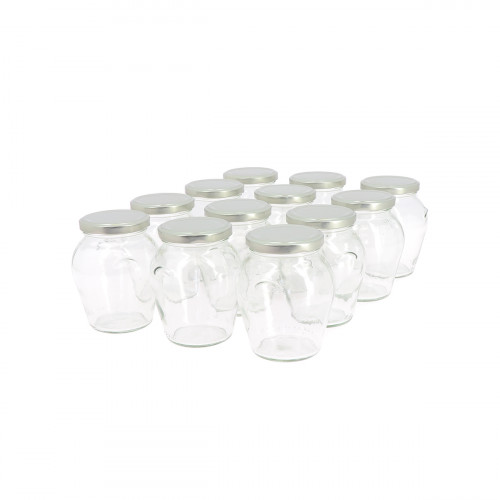 6 pots verre Orcio 500g (370 ml) TO 63 avec couvercles 6 pots verre Orcio 500g (370 ml) TO 63 avec couvercles