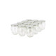 6 pots verre Orcio 400g (314 ml) TO 63 avec couvercles