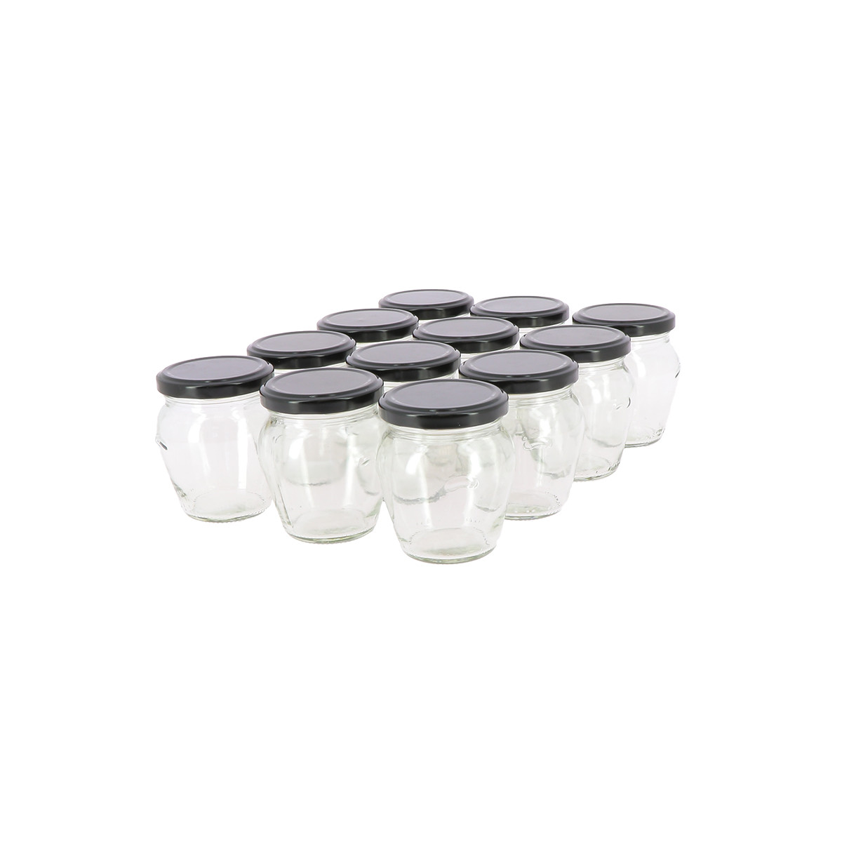 6 pots verre Orcio 400g...