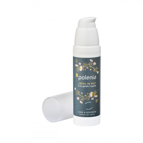 Crème de nuit à la gelée royale Bio Polenia 50 ml