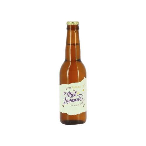 Bière blonde au miel de lavande 33cl