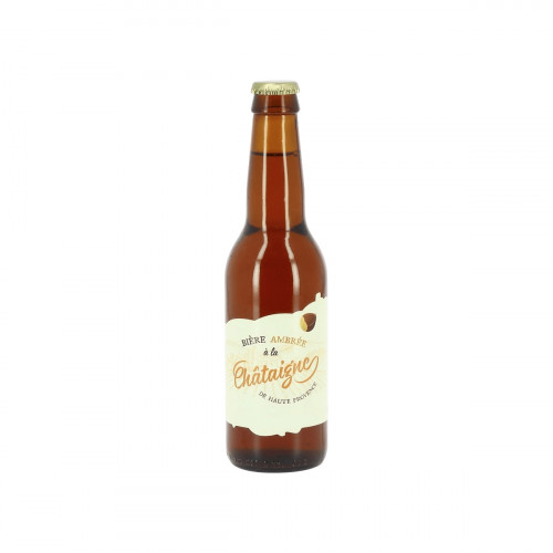 Bière ambrée à la châtaigne 33cl