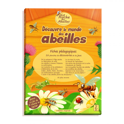 La ruche des Abeilles, pochette Ludo-éducative