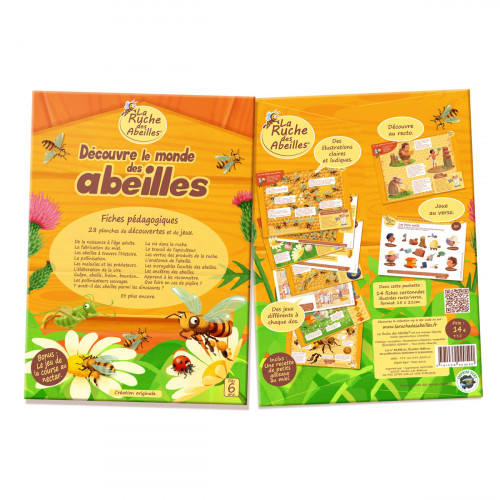 La ruche des Abeilles, pochette Ludo-éducative La ruche des Abeilles, pochette Ludo-éducative
