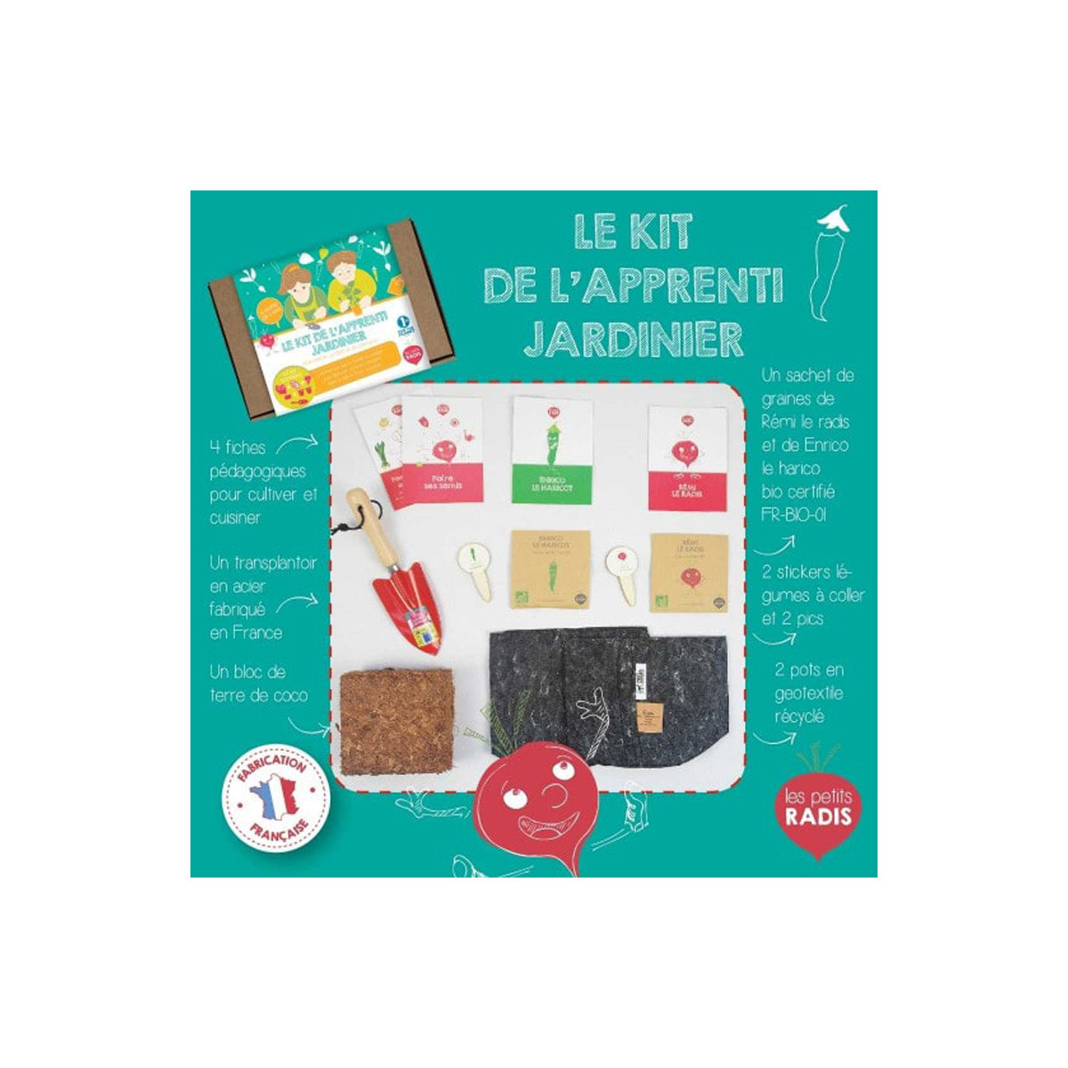 Kit de l'apprenti jardinier - Boutique du jardin