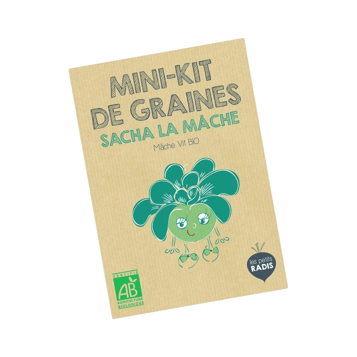 Graines De MÂCHE VIT Bio - Sachet 3g - Les Graines Bocquet - Légumes Feuilles - 7