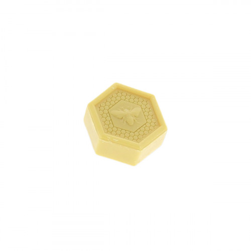 Carton de 432 savons végétaux 25g miel hexagonaux