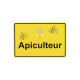 Panneau à ventouse Apiculteur