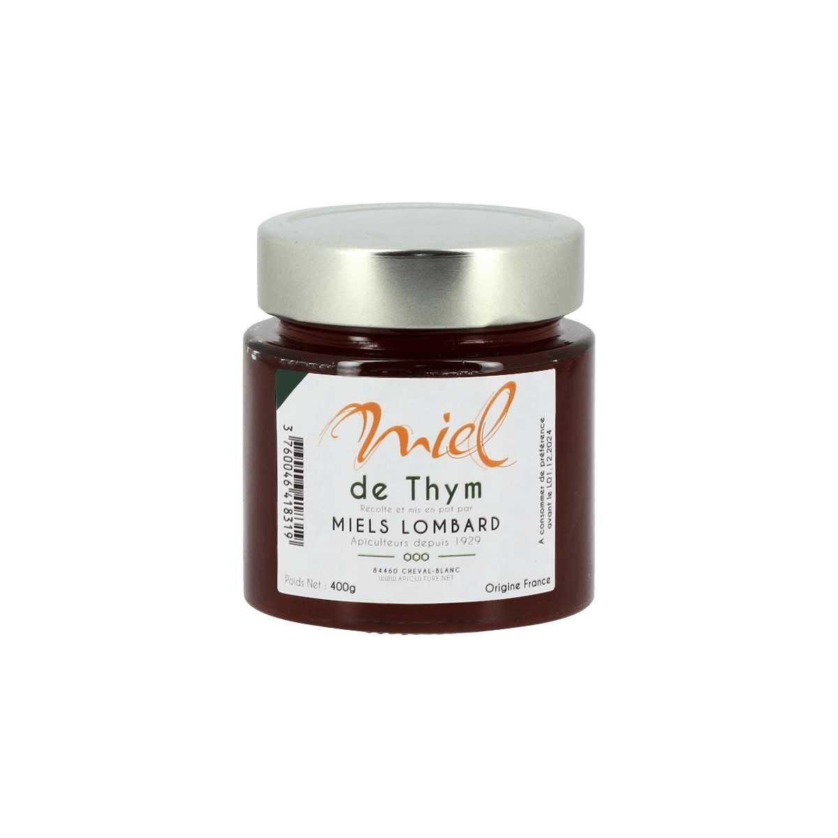 Miel de Thym 400g Origine...