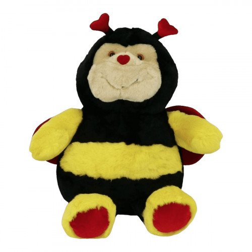 Peluche abeille assise 38cm