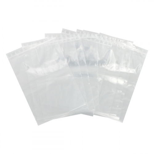 1000 sachets transparents zip 230x320mm