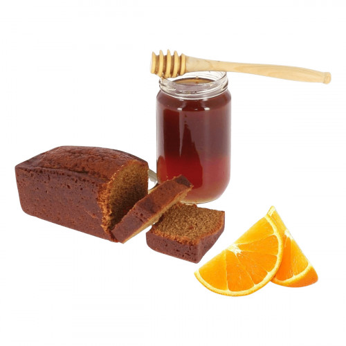 Pain d'épices arôme orange pur miel 250g