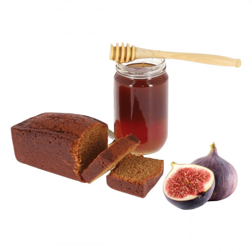 Pain d'épices aux figues pur miel 250g