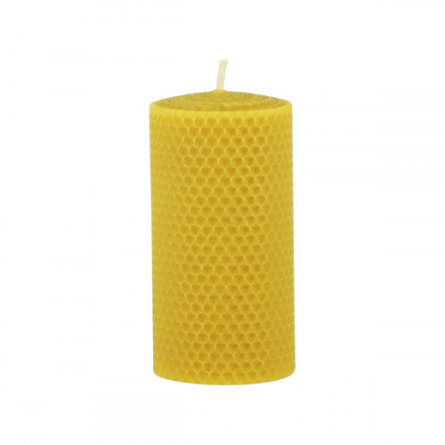 Bougie en cire d'abeille 100% naturelle petite diam. n°4