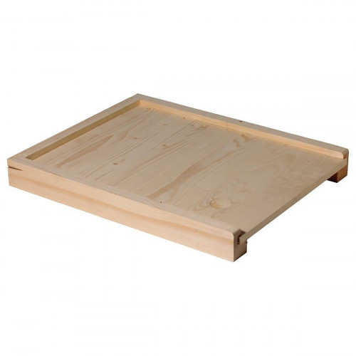 Ruche à tenons Dadant 10 cadres + Hausse, Fond aéré & Cadres filés