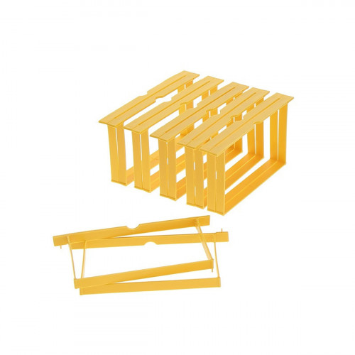 Haussette polystyrène avec 6 cadres pour nucléi Quarti