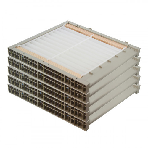 5 fonds Happykeeper en kit pour ruches 12 cadres