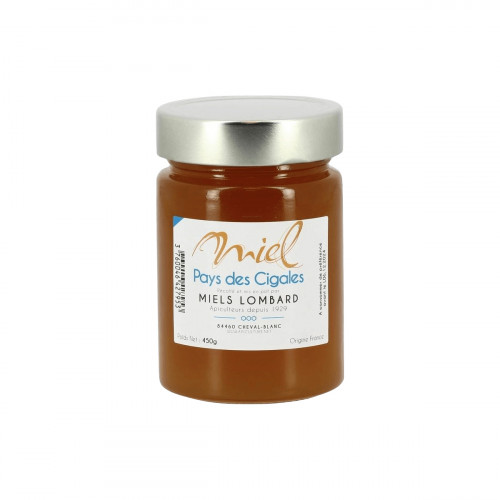 Miel du Pays des Cigales 450g Origine France