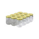 12 pots verre 250 g (228 ml) avec couvercles TO 63