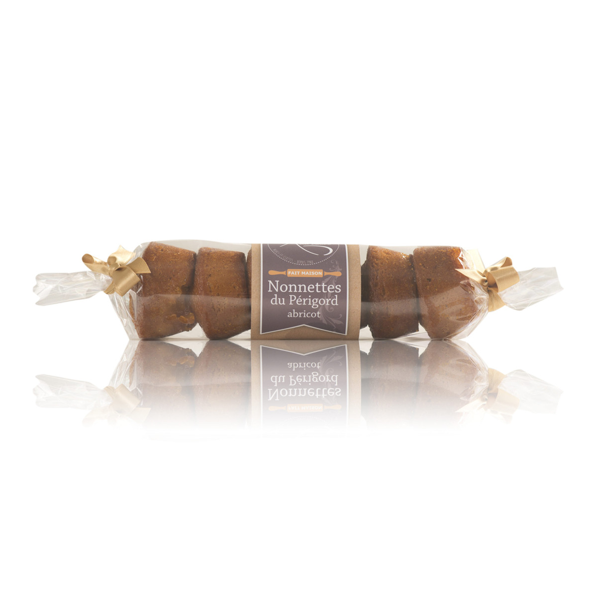 Paquet de 6 nonnettes abricot