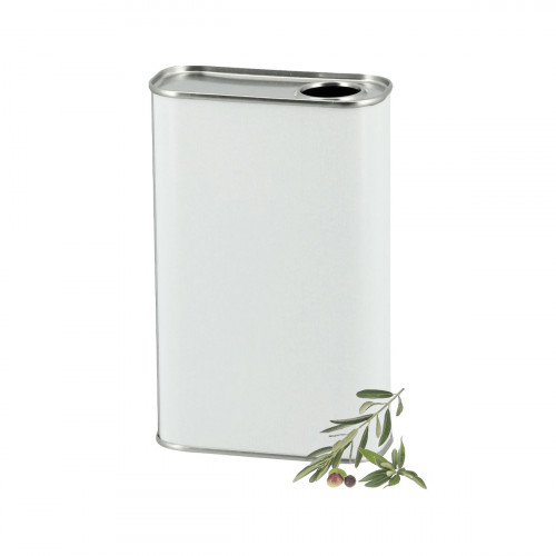 20 bidons rectangulaire blanc 500 ml