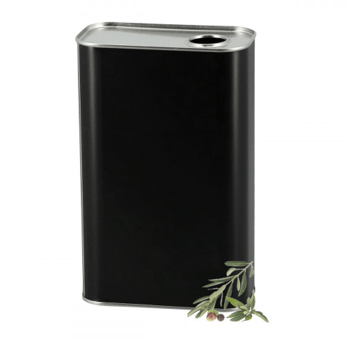 20 bidons rectangulaire noir 1000 ml