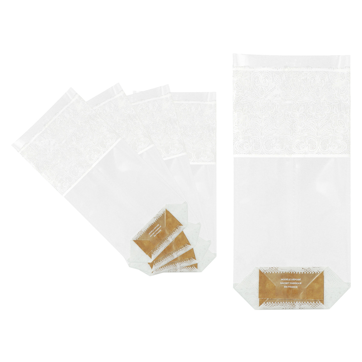 100 sachets fond carton...