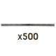 Carton de 500 bandes lisses 450mm pour Dadant 12 cadres