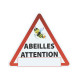 Panneau triangle Attention Abeilles 300x350mm