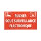 Panneau Surveillance Electronique 360x200mm