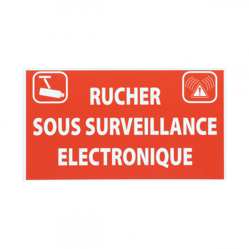 Panneau Surveillance Electronique 360x200mm