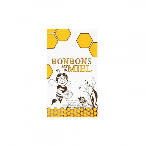 Carton de 5000 sachets imprimés Bonbons au miel 250g