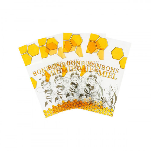 Carton de 5000 sachets imprimés Bonbons au miel 500g