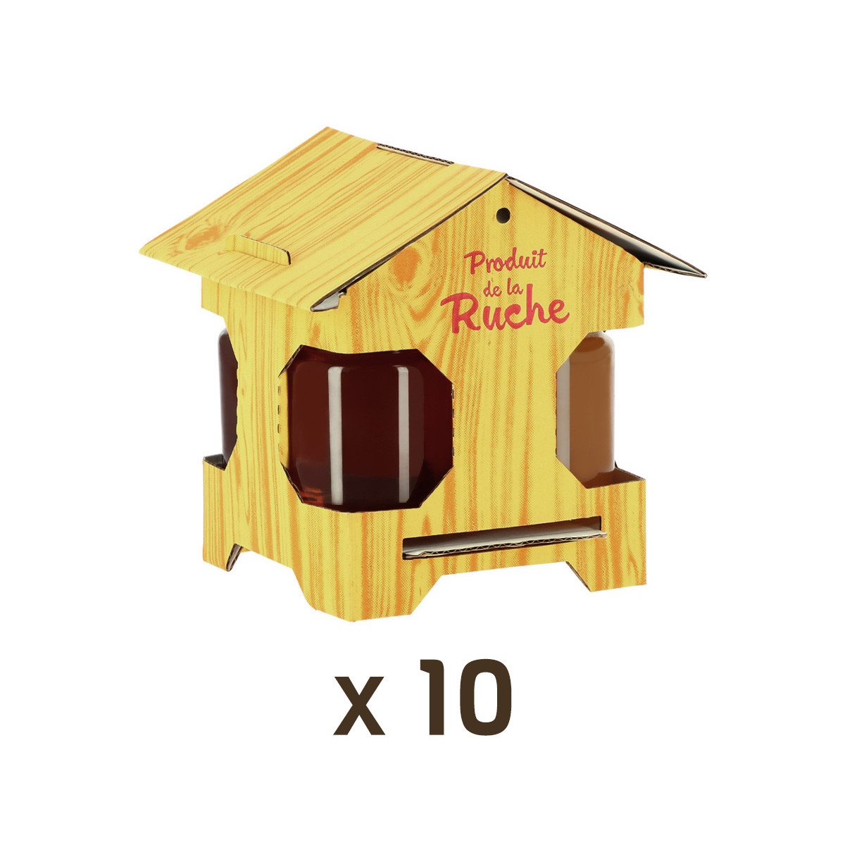 10 présentoirs Miniruche...