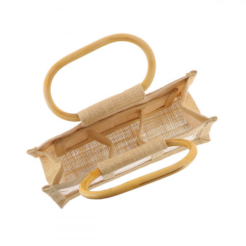 Panier toile de jute 3 x 250g (vide) Panier toile de jute 3 x 250g (vide)