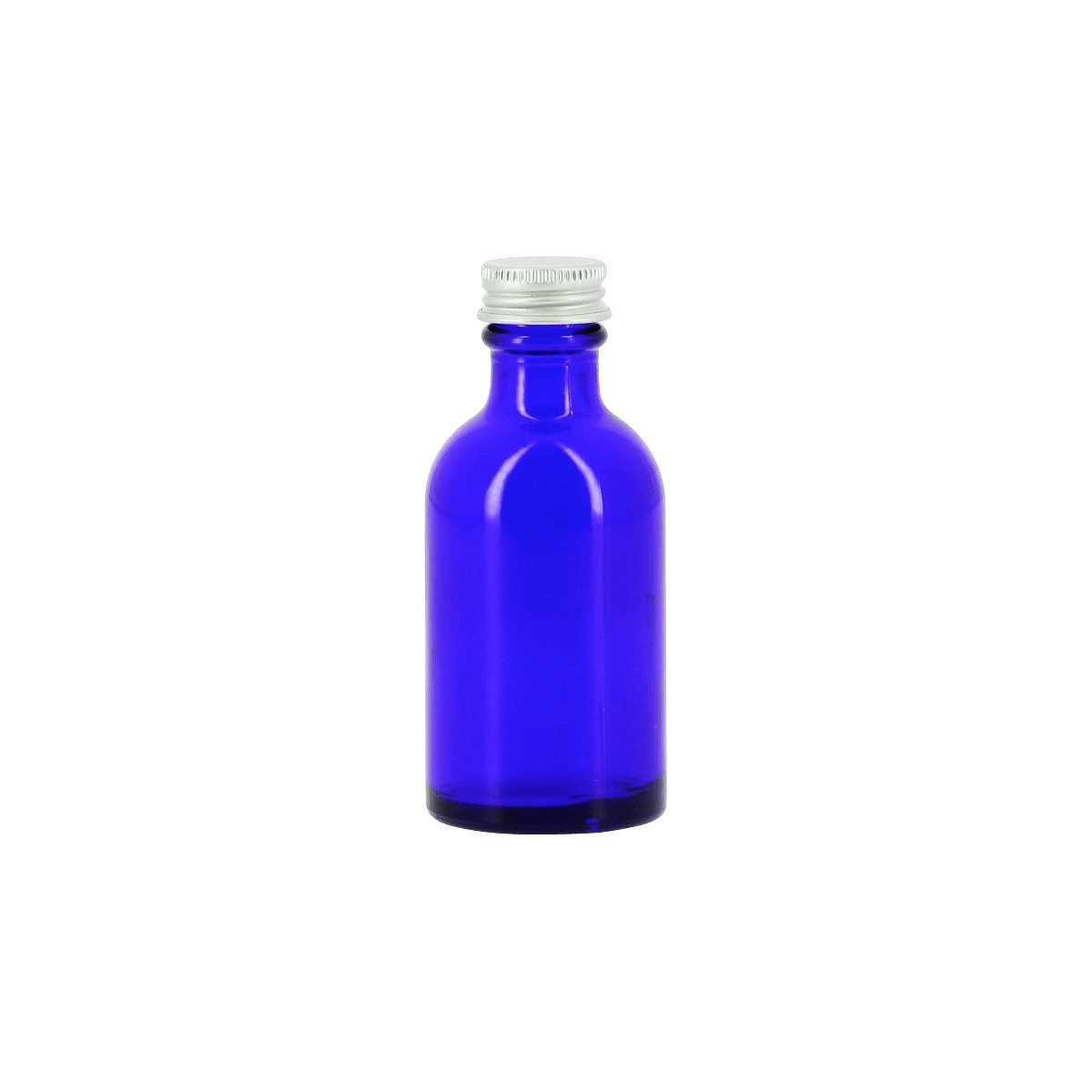 28 flacons verre bleu 50ml...