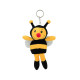 Porte-clés abeille peluche grand modèle 19cm