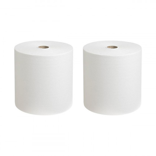 Lot de 2 maxi bobines d'essuyage 2 plis