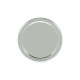 50 couvercles pour pots verre jupe haute TO 58 Argent
