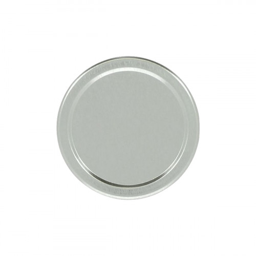 50 couvercles pour pots verre jupe haute TO 58 Argent