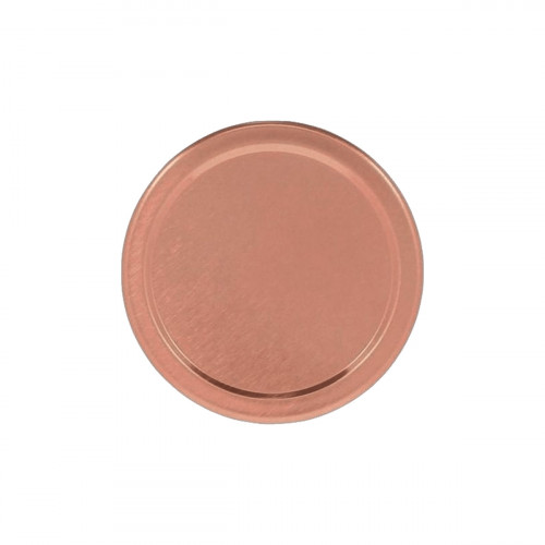 50 couvercles pour pots verre jupe haute TO 58 Deep Cuivre