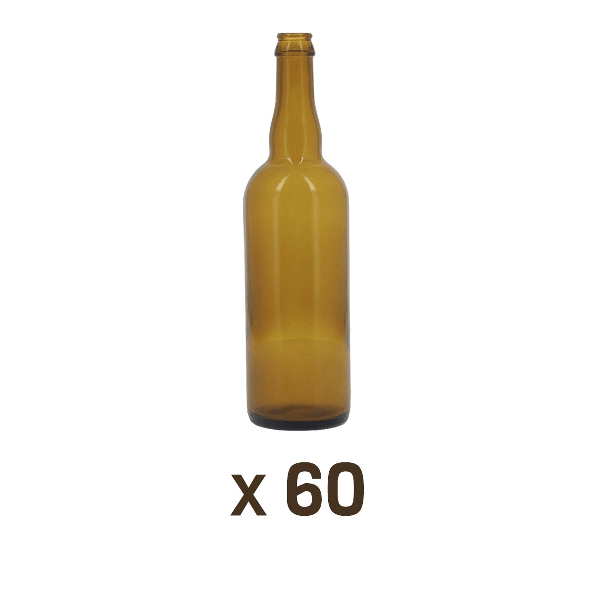 60 bouteilles de bière 75cl
