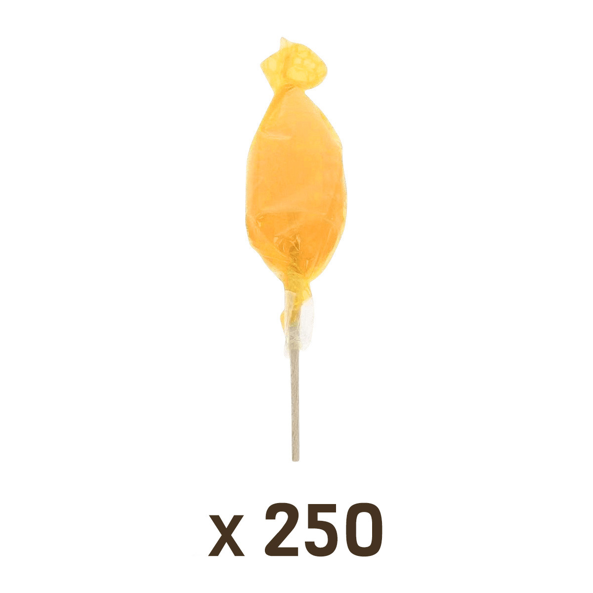 250 Sucettes Miel & Orange