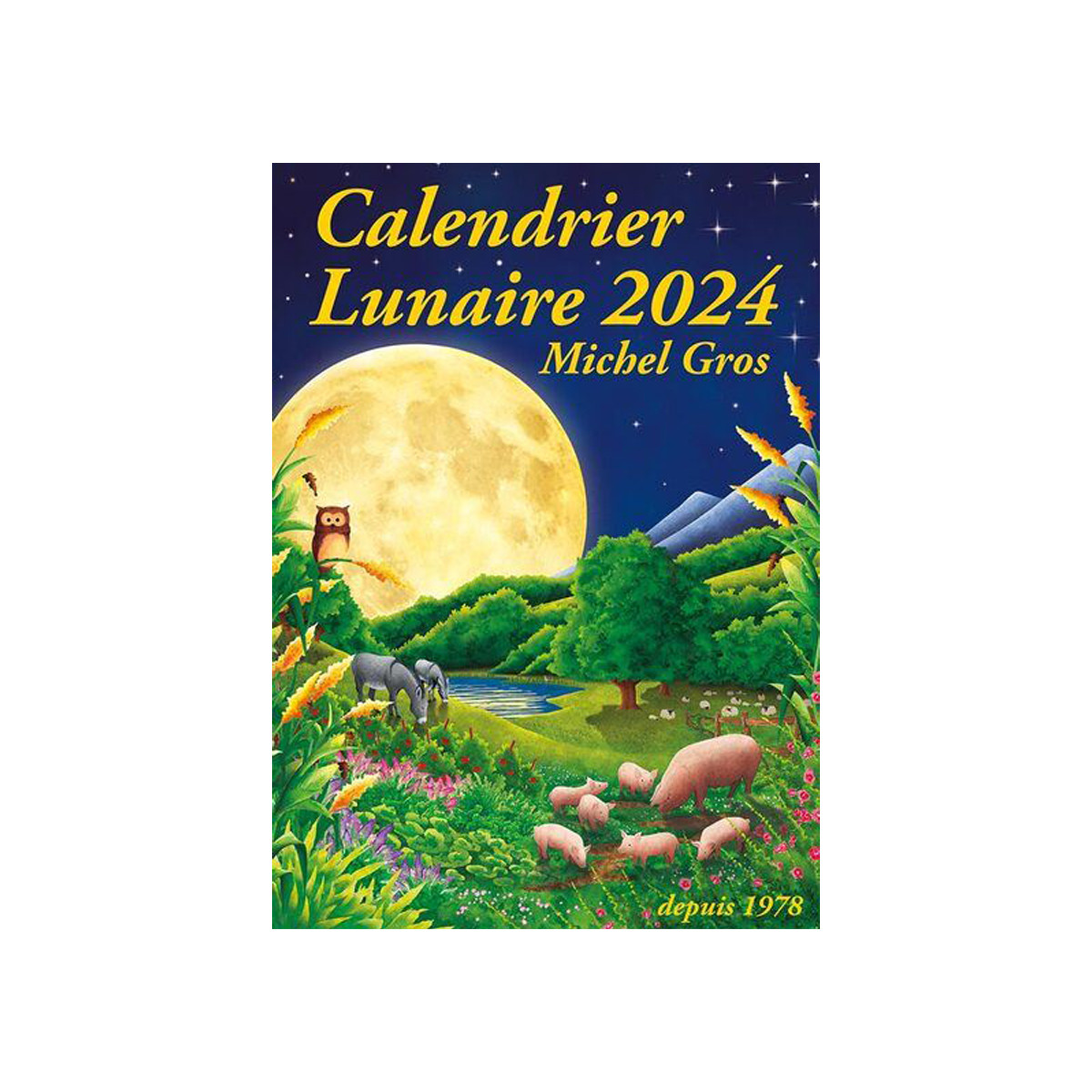 Calendrier lunaire 2024 Phases de la Lune Calendrier lunaire