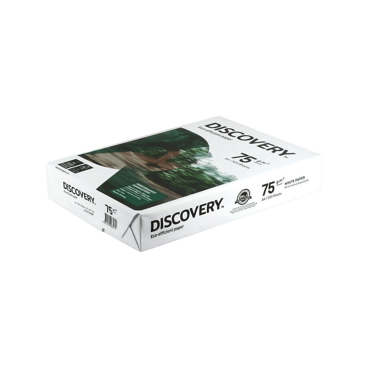 Ramette Papier A4 75g Blanc Discovery