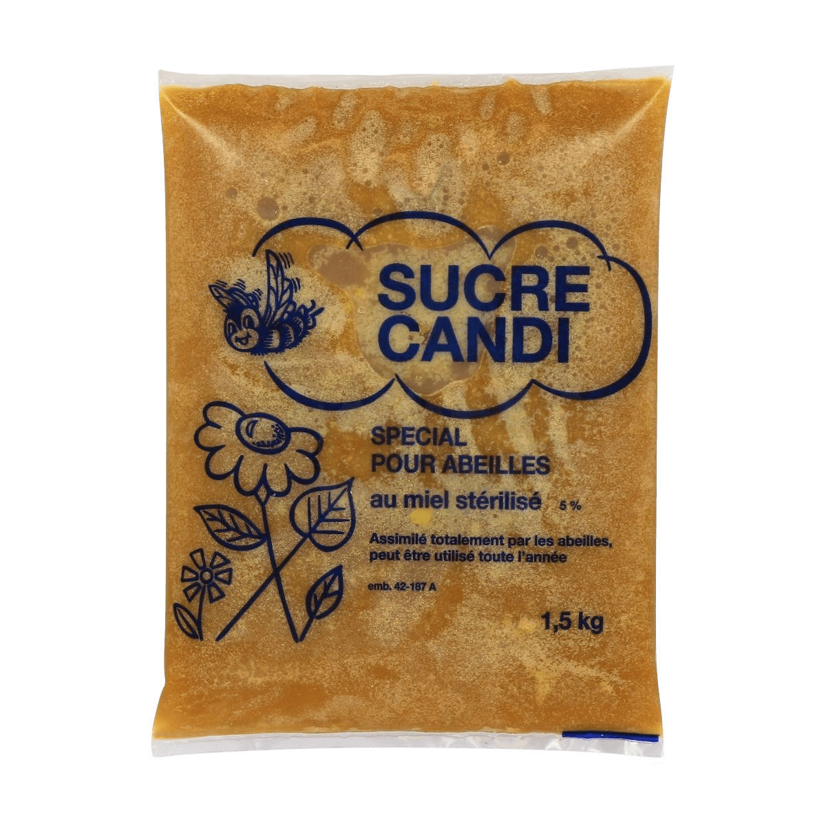 Candi au miel et pollen 1,5kg